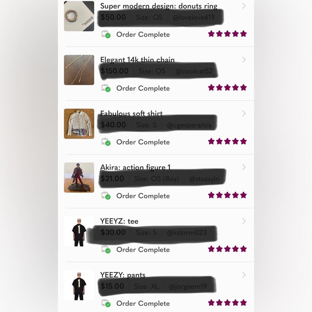 ALL 5 STAR REVIEWS!